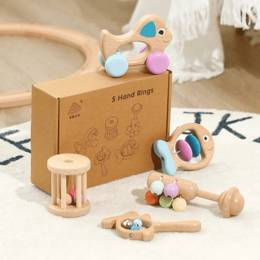 Box Giochi Montessori 0 - 12 Mesi - Auterre