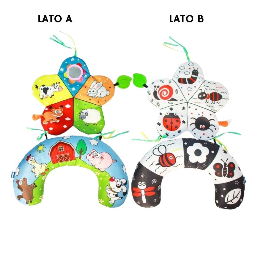 Gioco Cuscino Sensoriale per Neonato Relax Time Morbido - Auterre