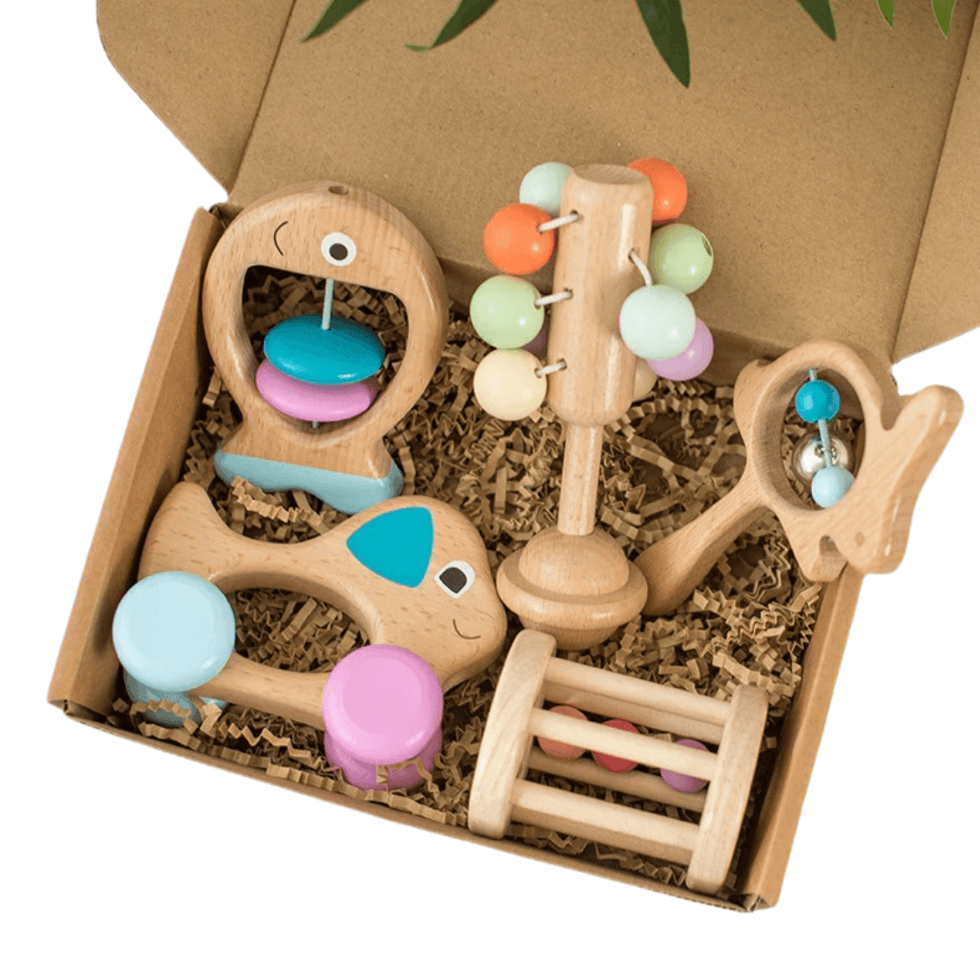 Box Giochi Montessori 0 - 12 Mesi - Auterre