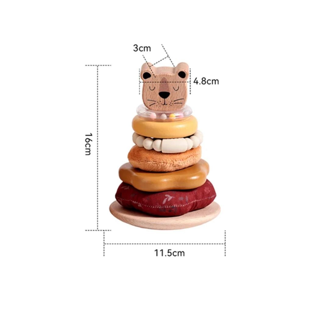 Box Giochi Montessori 0 - 12 Mesi Torre - Auterre