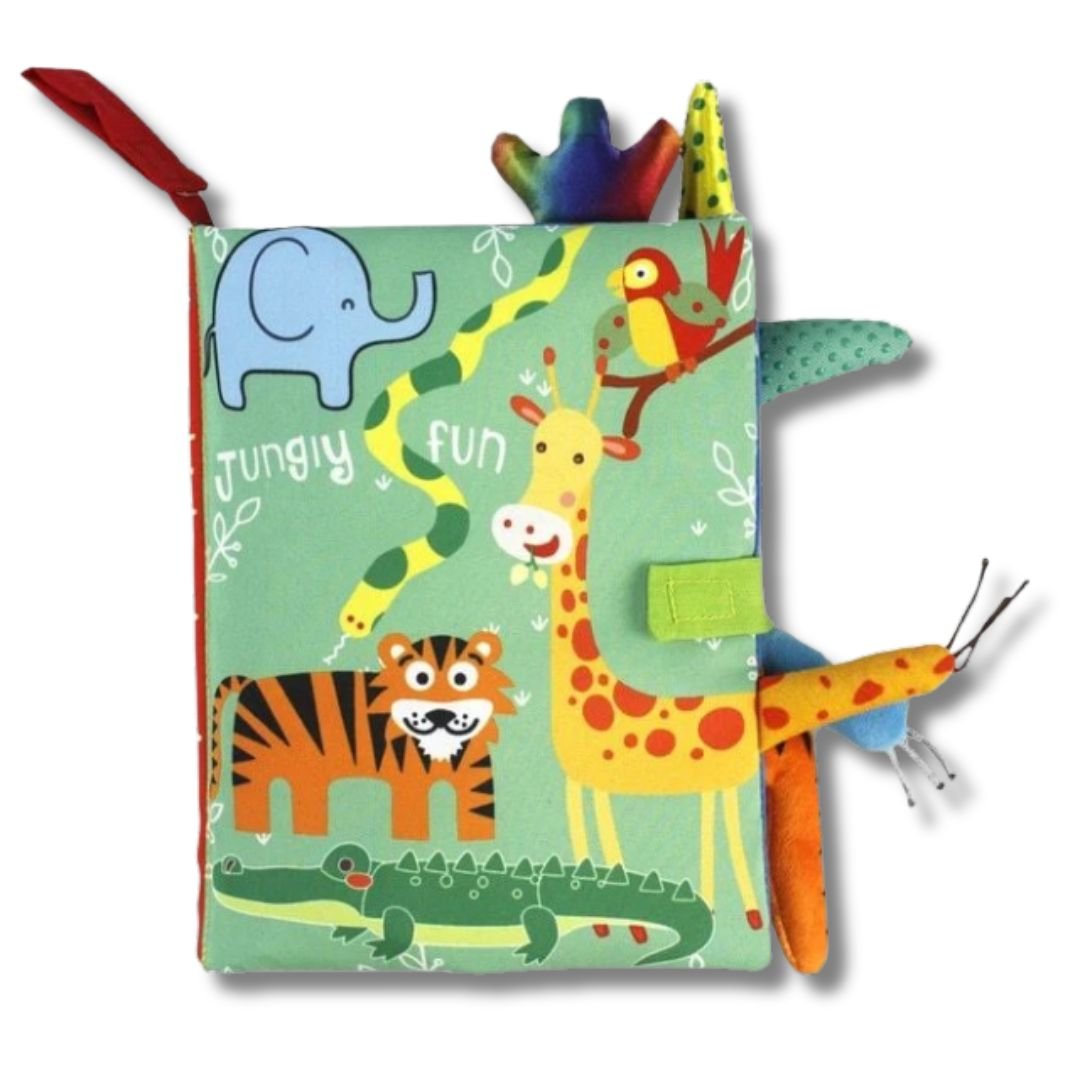 Libro Sensoriale Animaletti per Bambini - Auterre